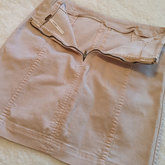 Free People Mini Denim Skirt - Picture 5 of 13